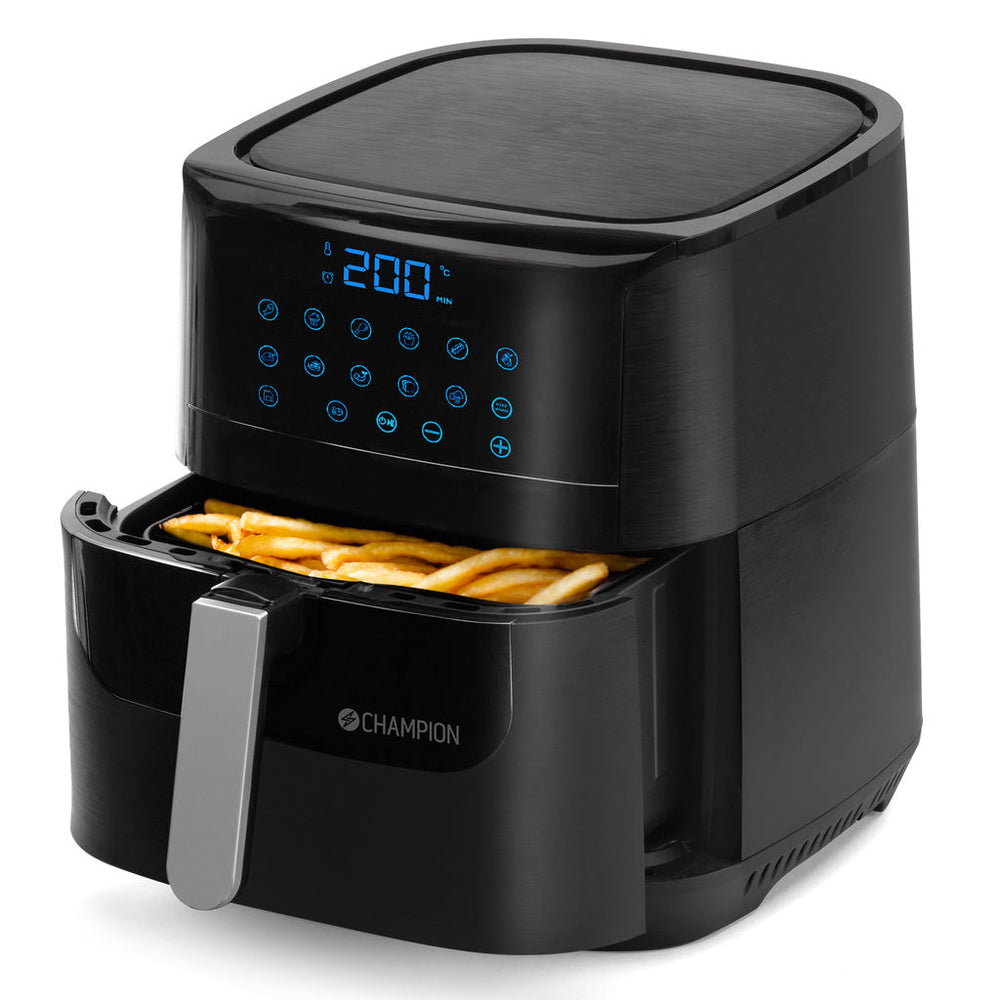 Air Fryer XL Ceramic 5,5L 1800W AF600 Svart Champion