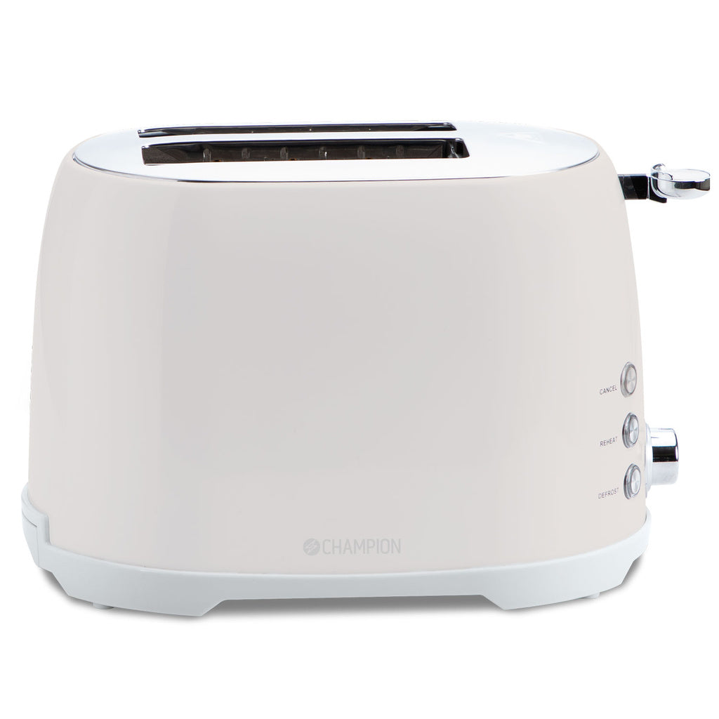 Brödrost 2 skivor 800W BR610 Creme White Series Champion