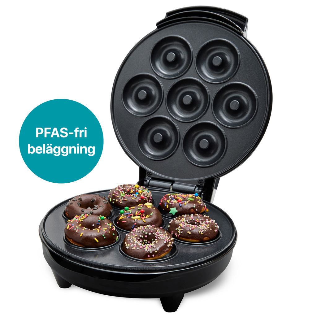 Donut Maker Ceramic 7 Munkar 700W DM400 Svart Champion