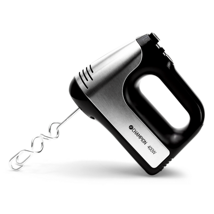 Elvisp 400W 5-hastigheter + Turbo EV400 Svart/Rostfri Champion