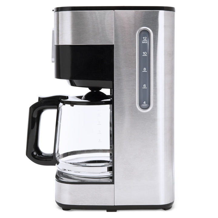 Kaffebryggare Digital 12-koppar/1,5L KB400 Rostfri Champion