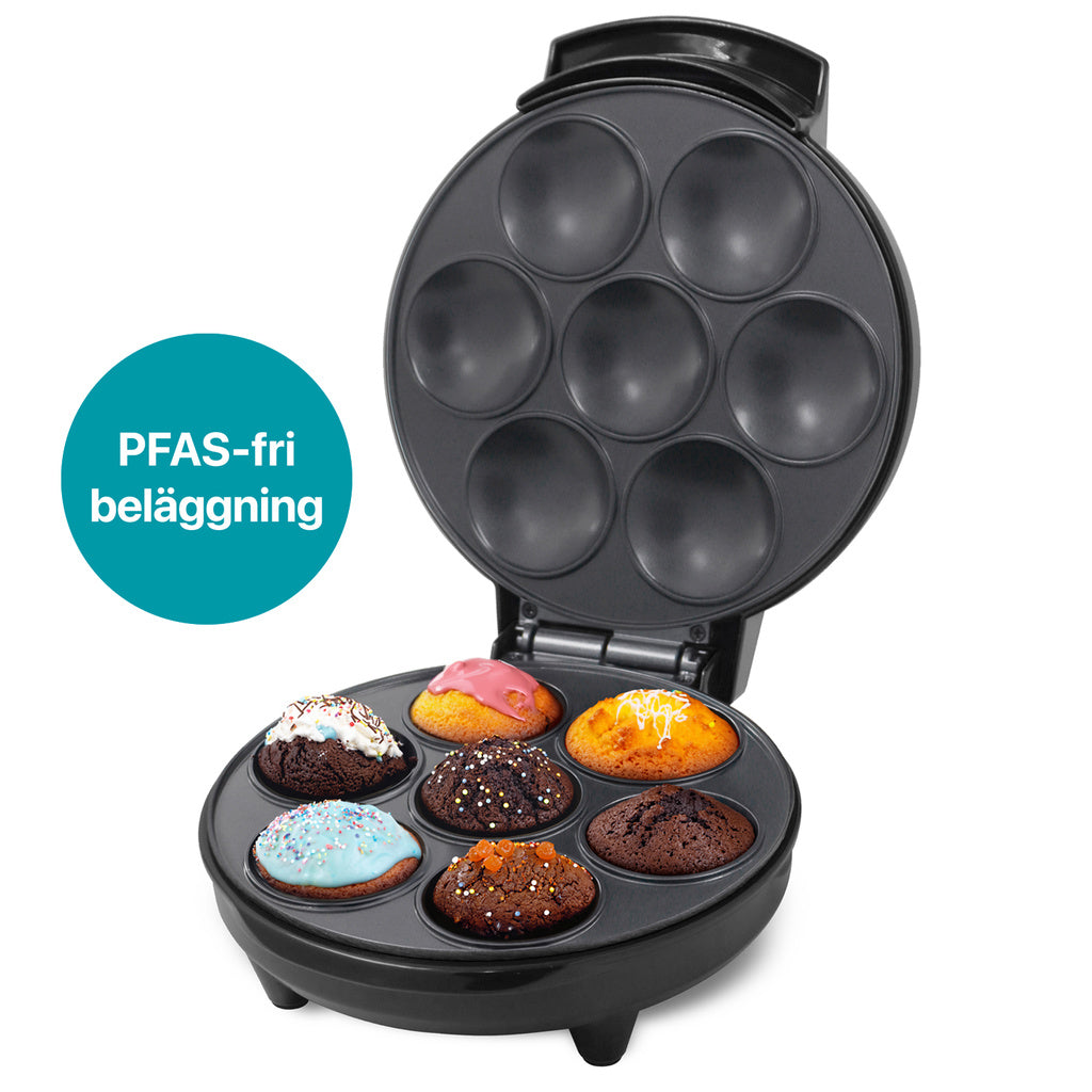 Muffin Maker Ceramic 7 Muffins 700W MM400 Svart Champion