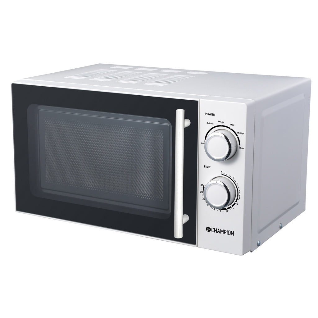 Mikrovågsugn 20L 700W MW212 Vit Champion