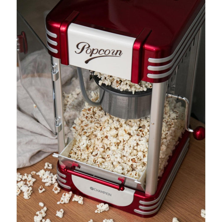 Popcornmaskin Retro XL PCM406 Röd Metallic Champion