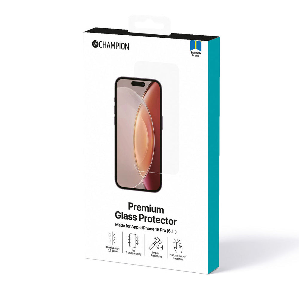 Skärmskydd iPhone 15 Pro Champion