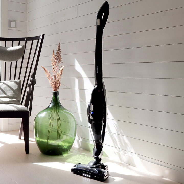 Skaftdammsugare Eco Clean 2in1 120W SD420 Mattsvart Champion