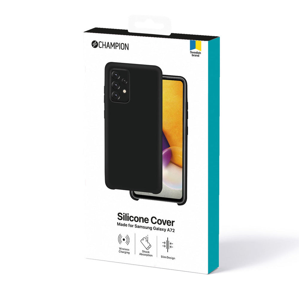 Silicon Cover Galaxy A72 Champion
