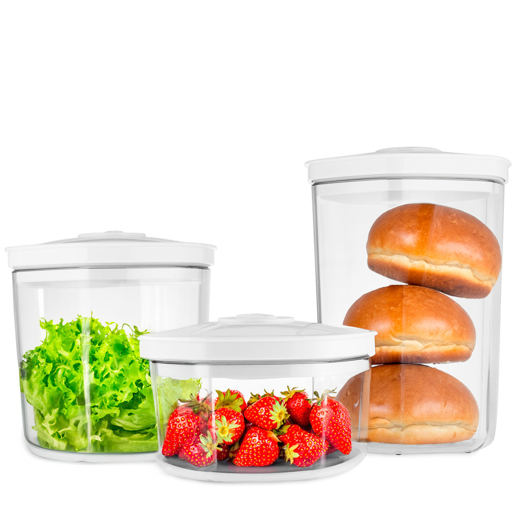 Vakuumbehållare Universal 3-pack (0,7L 1,4L 2L) Champion