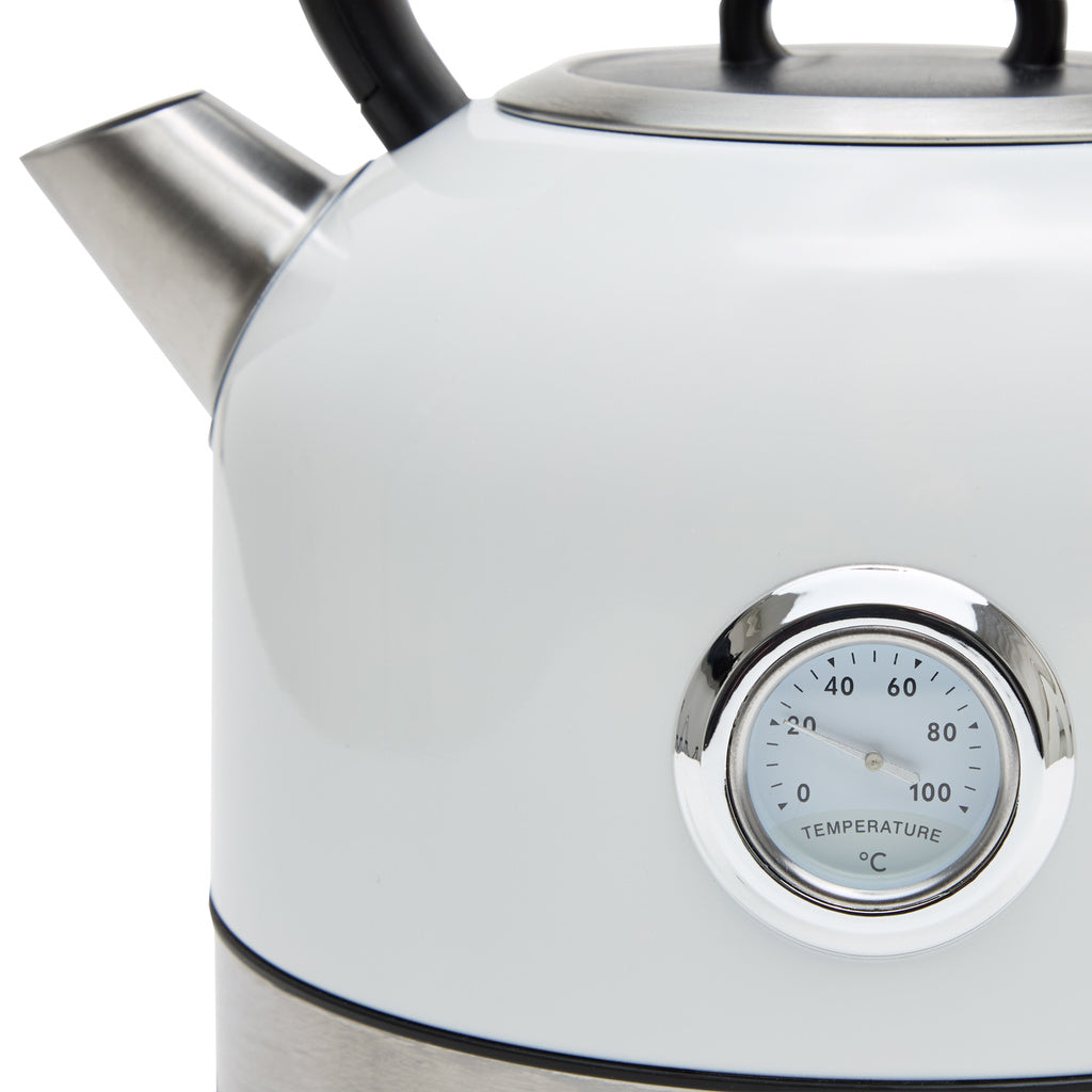 Vattenkokare Retro 1,7L VK402 Creme white Champion