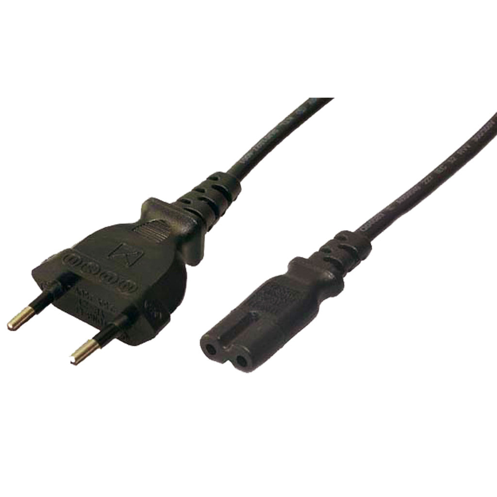 Apparatkabel Euro - C7 Svart 1,8m LogiLink