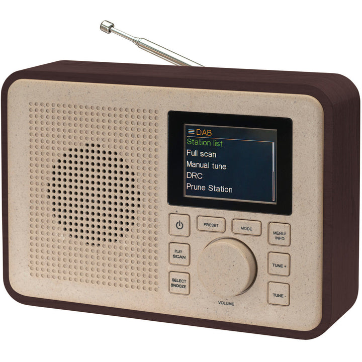 DAB+&FM-Radio Delvis gjord av Bioplast Denver