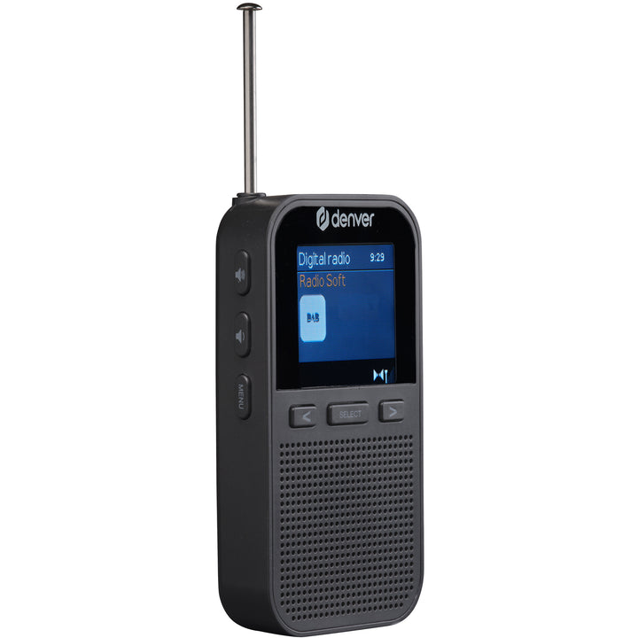 Radio DAB+/FM Pocket-modell Laddbart batteri DAH-126
