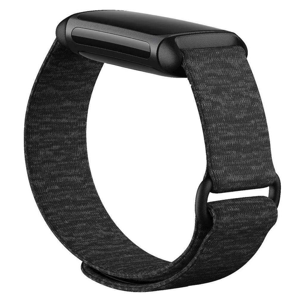 Charge 5/6 Hook & Loop Band Charcoal (L) Fitbit
