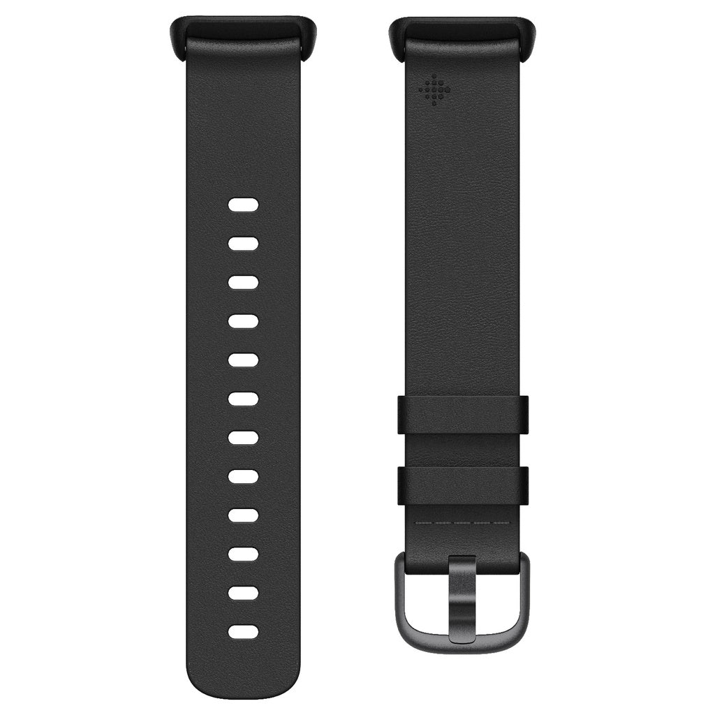 Charge 5/6 Leather Band Black (L) Fitbit