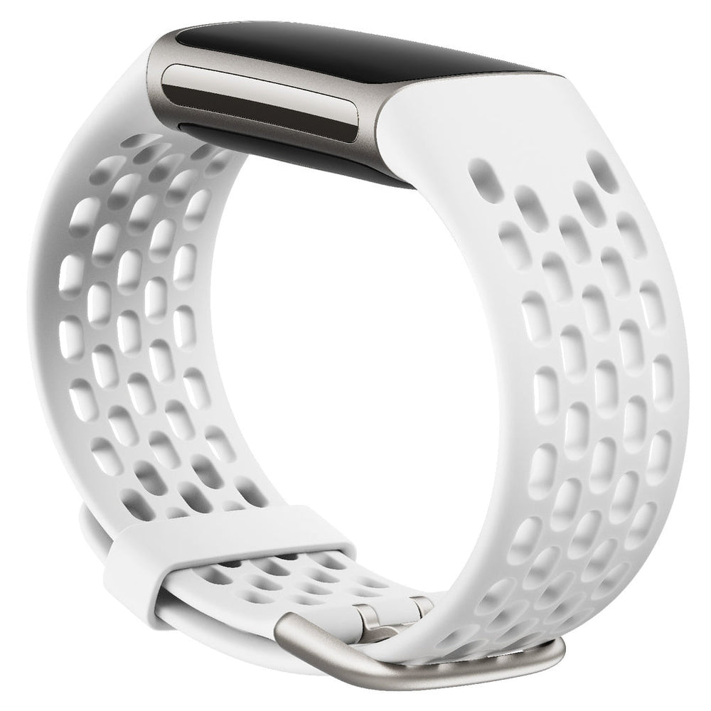 Charge 5/6 Sport Band Frost White (S) Fitbit