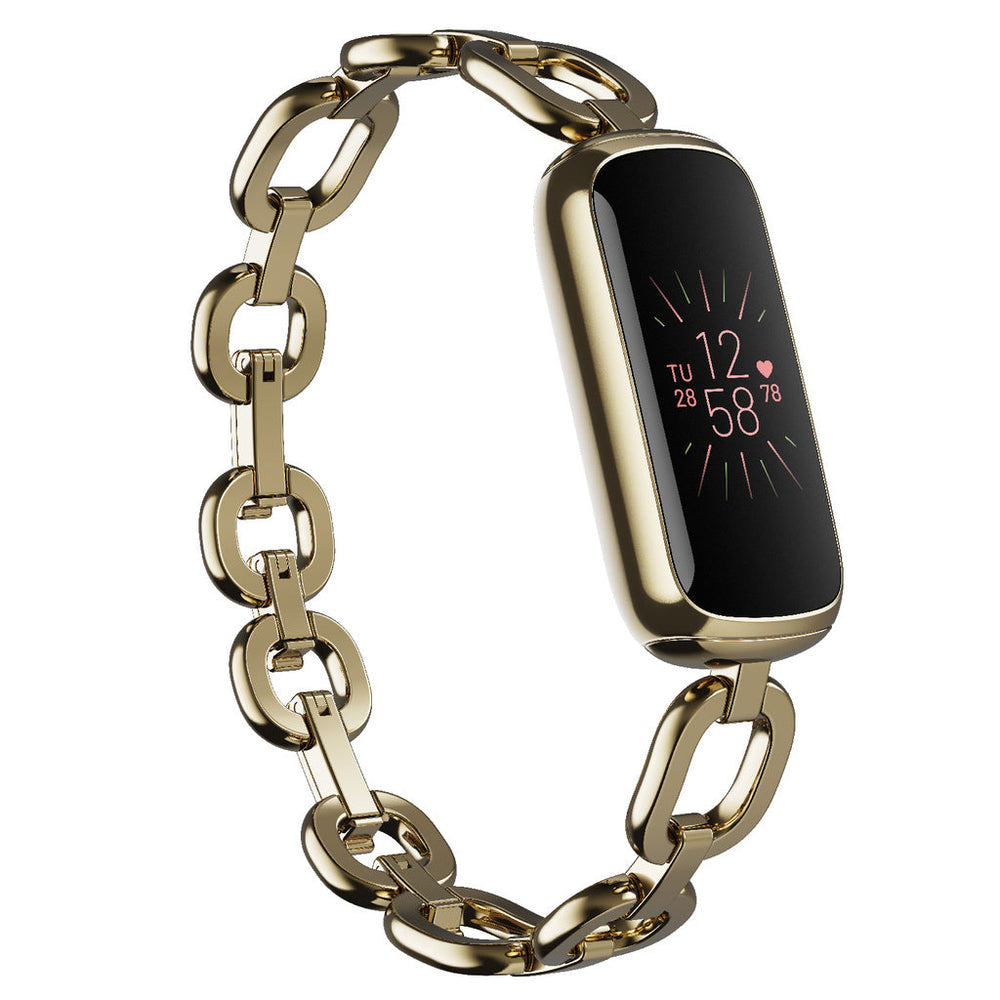 Luxe, Special Edition Gorjana Soft Gold/Peony Fitbit