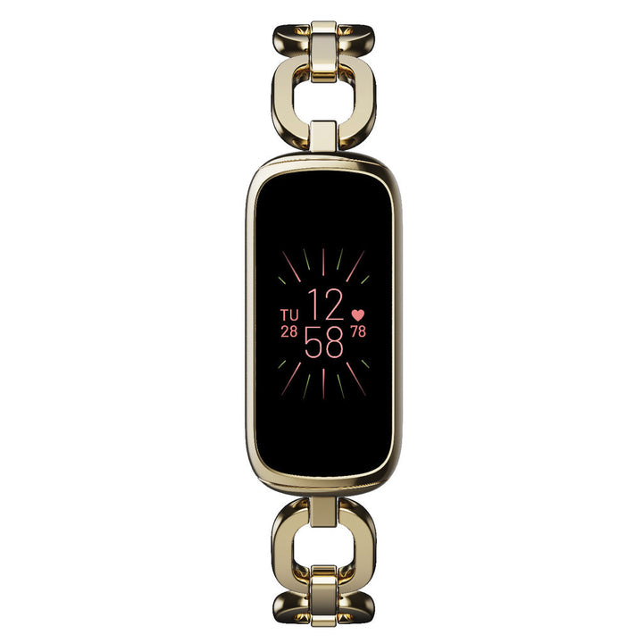 Luxe, Special Edition Gorjana Soft Gold/Peony Fitbit