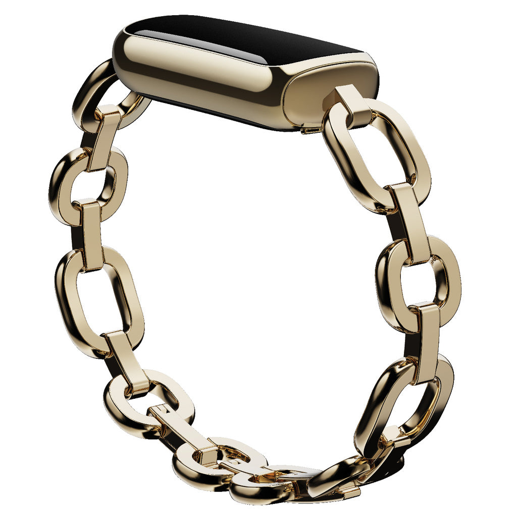 Luxe, Special Edition Gorjana Soft Gold/Peony Fitbit