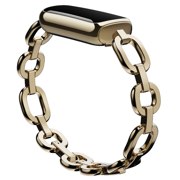 Luxe, Special Edition Gorjana Soft Gold/Peony Fitbit