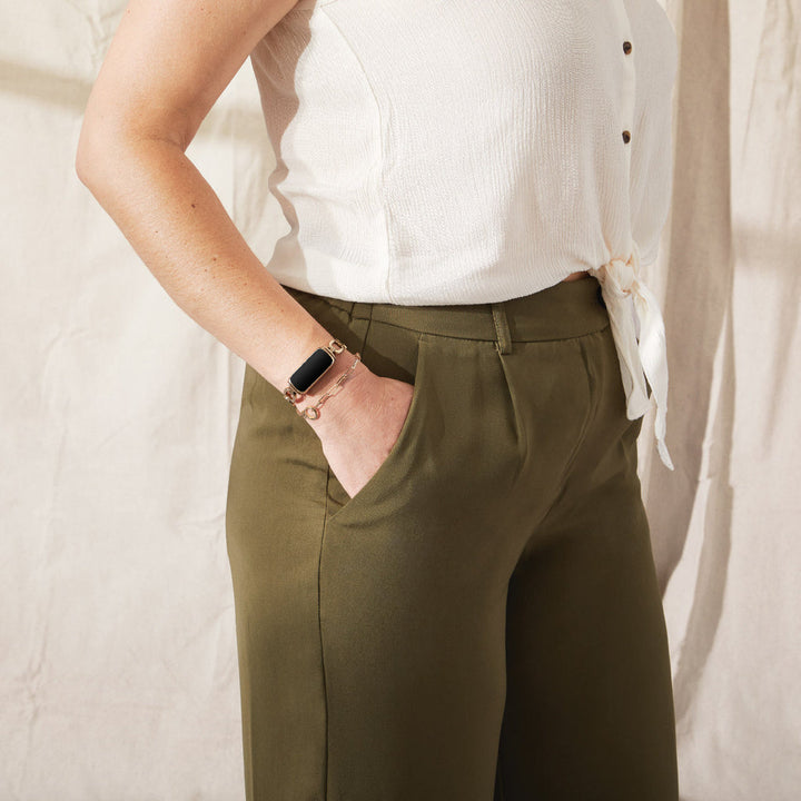 Luxe, Special Edition Gorjana Soft Gold/Peony Fitbit