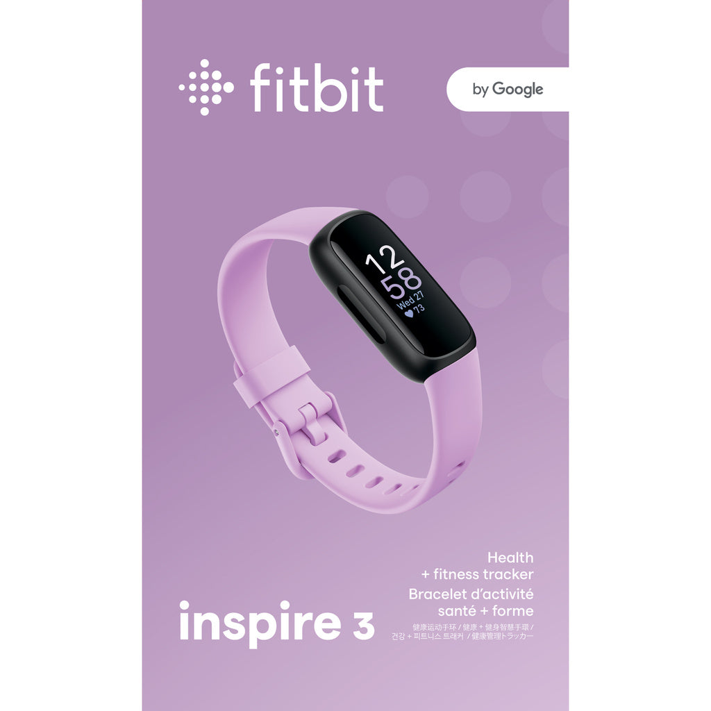 Inspire 3, Black/Lilac Bliss Fitbit