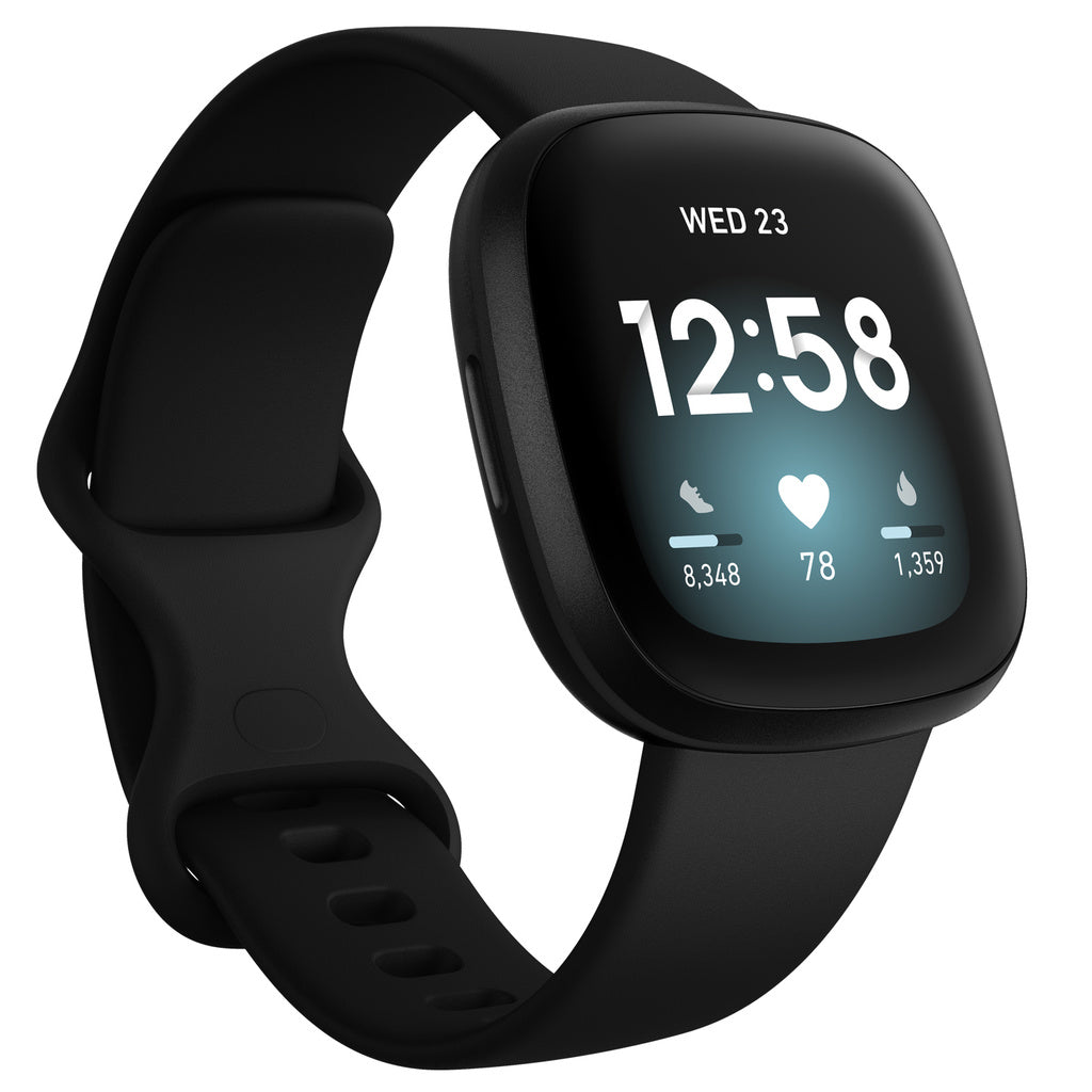 Versa 3, Black Fitbit