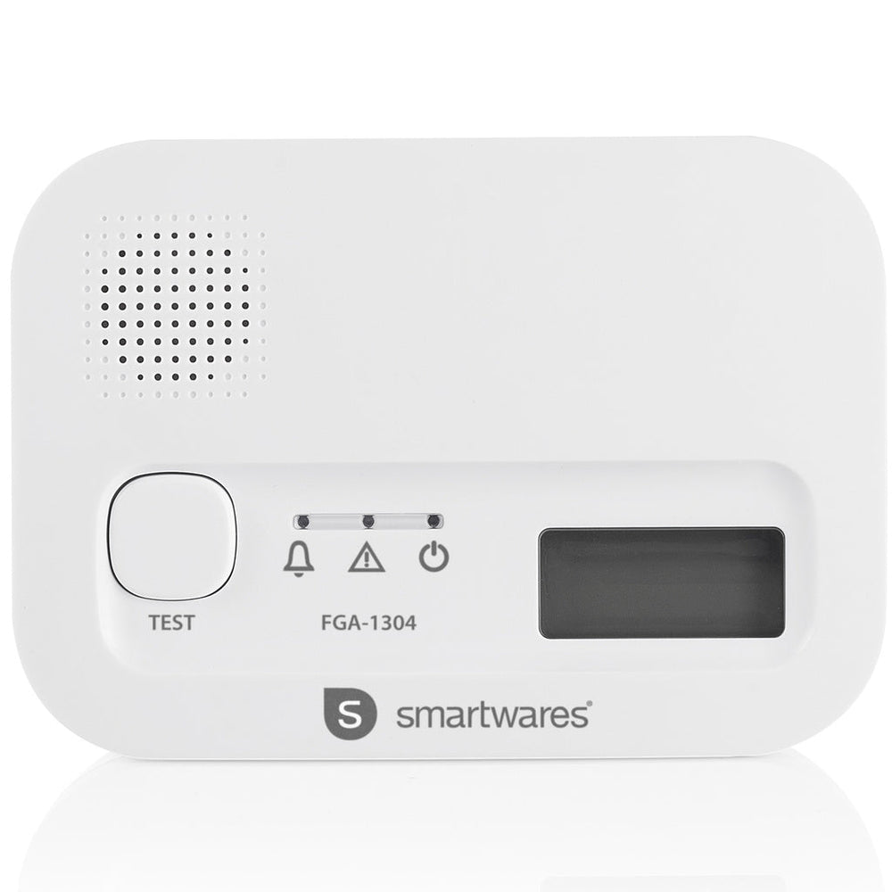 Kolmonoxidlarm 10 års-sensor Smartwares