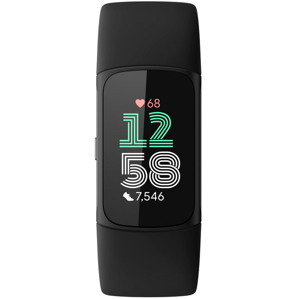 Charge 6 Black Aluminum Case Fitbit
