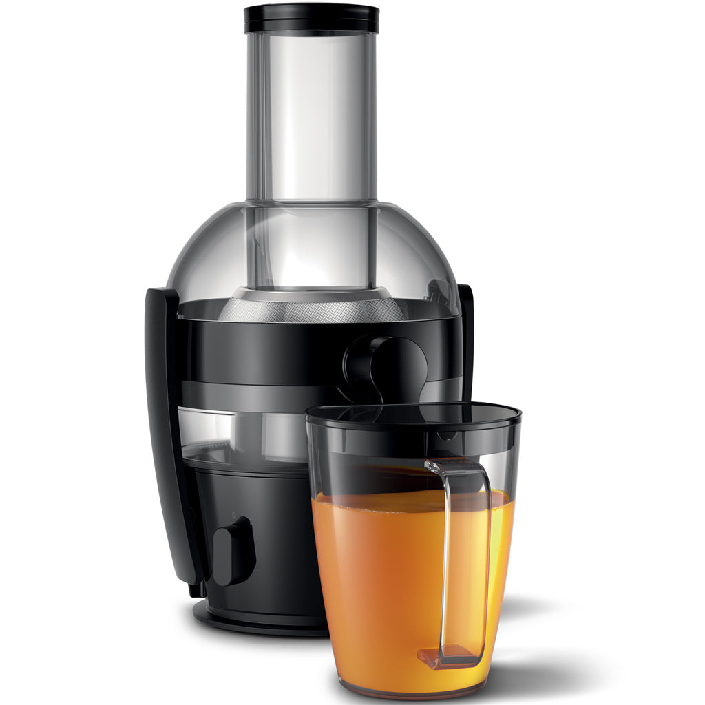Råsaftcentrifug HR1855 800W, black, 1 speed, Philips