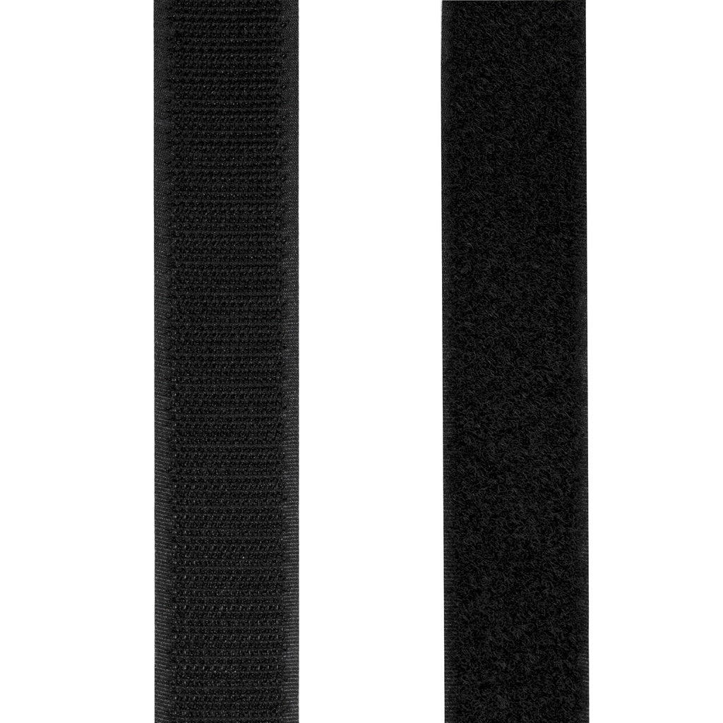 Kardborreband dubbelsidig 25mm 5 meter Svart LogiLink