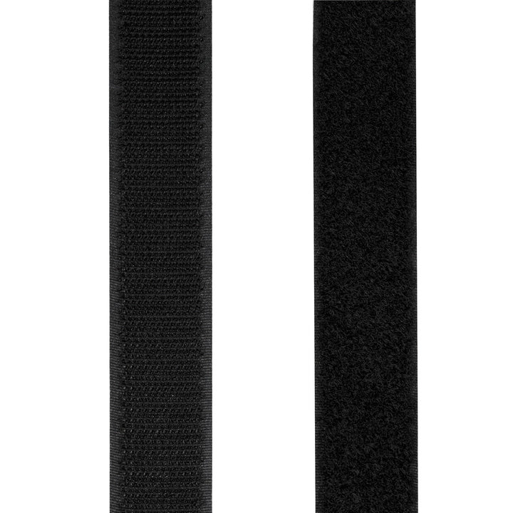 Kardborreband dubbelsidig 25mm 5 meter Svart LogiLink