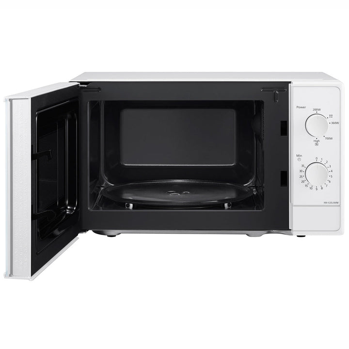 Mikrovågsugn Vit 20l 800Watt Mekanisk Panasonic