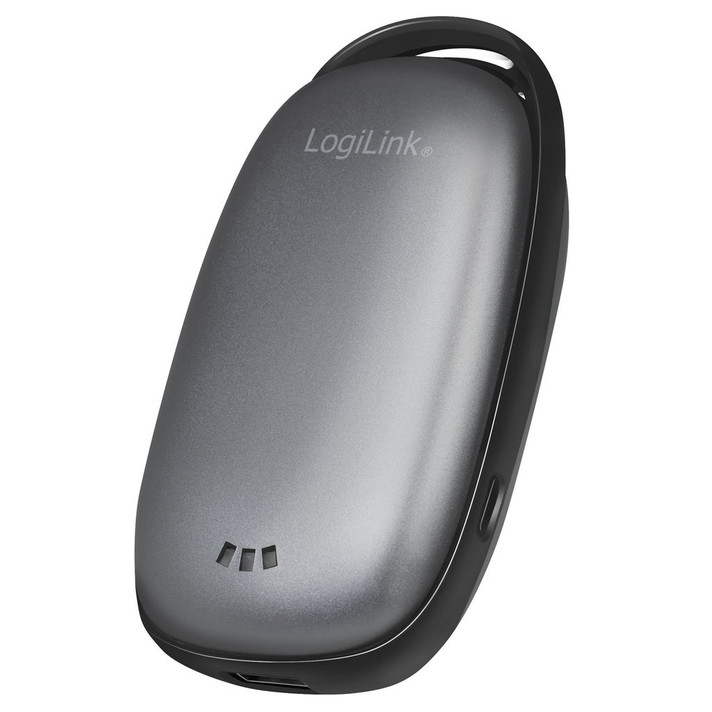 PowerBank med handvärmare 4000mAh Svart LogiLink