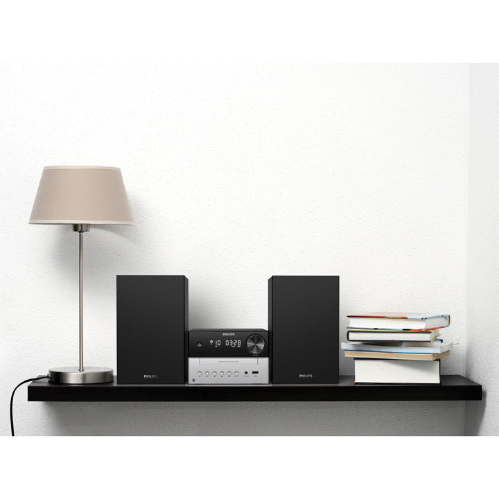 Klassisk mini-stereo CD/Radio/USB/Bluetooth Philips