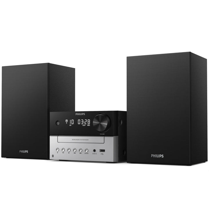 Klassisk mini-stereo CD/Radio/USB/Bluetooth Philips