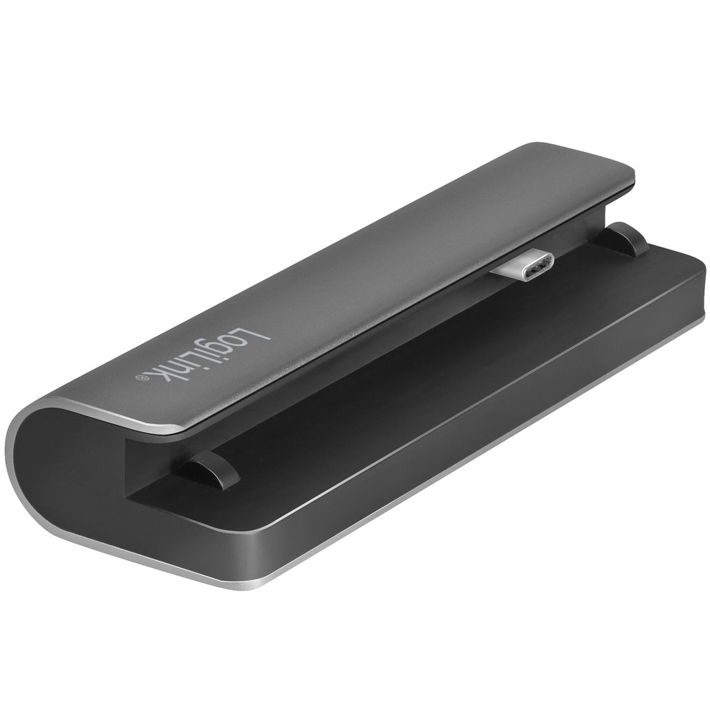 USB-dockningsstation iPad 7-port USB3.2 Alu LogiLink