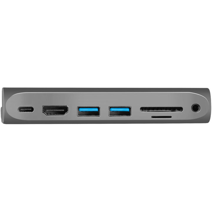 USB-dockningsstation iPad 7-port USB3.2 Alu LogiLink