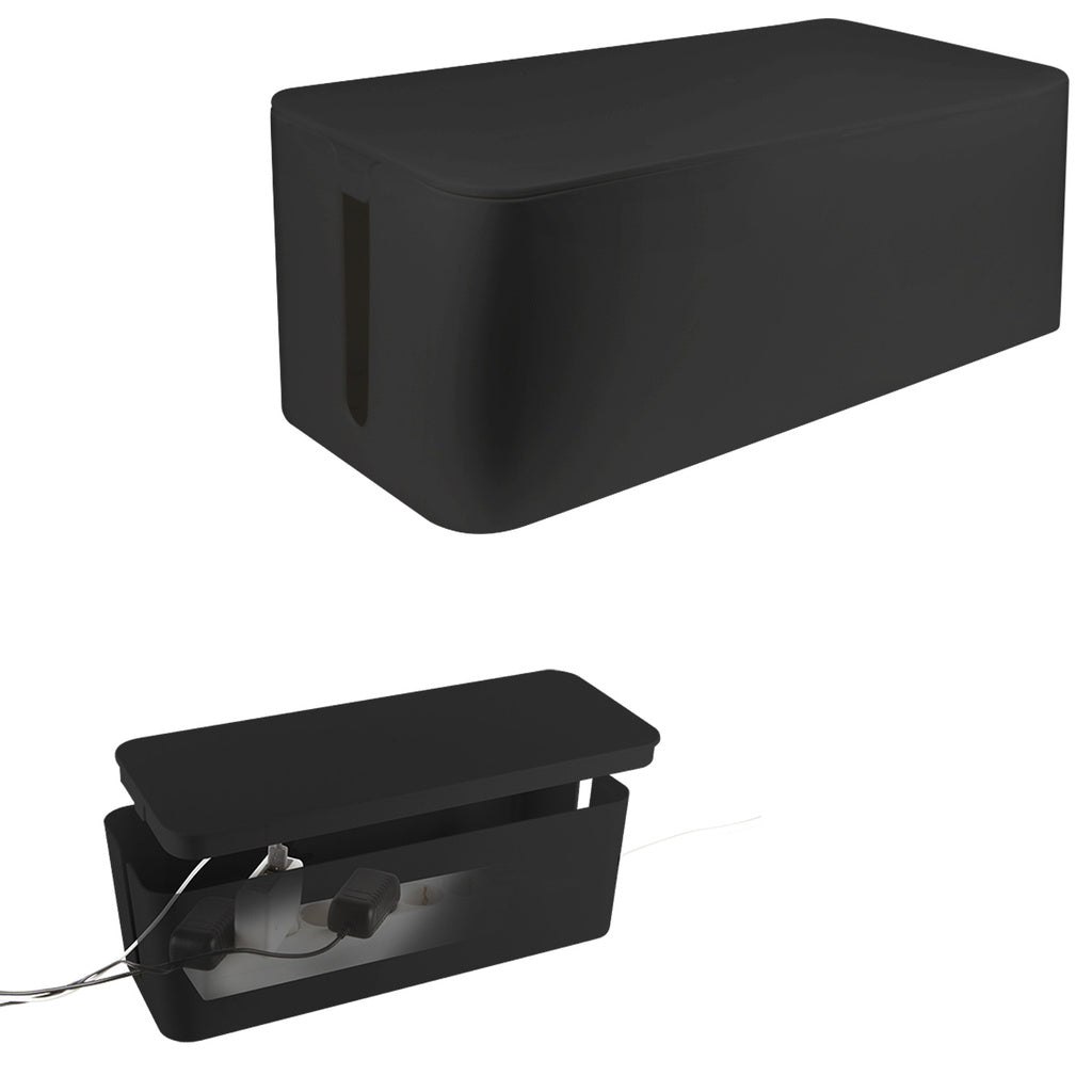 Cable box - Kabelgömma Large Svart LogiLink