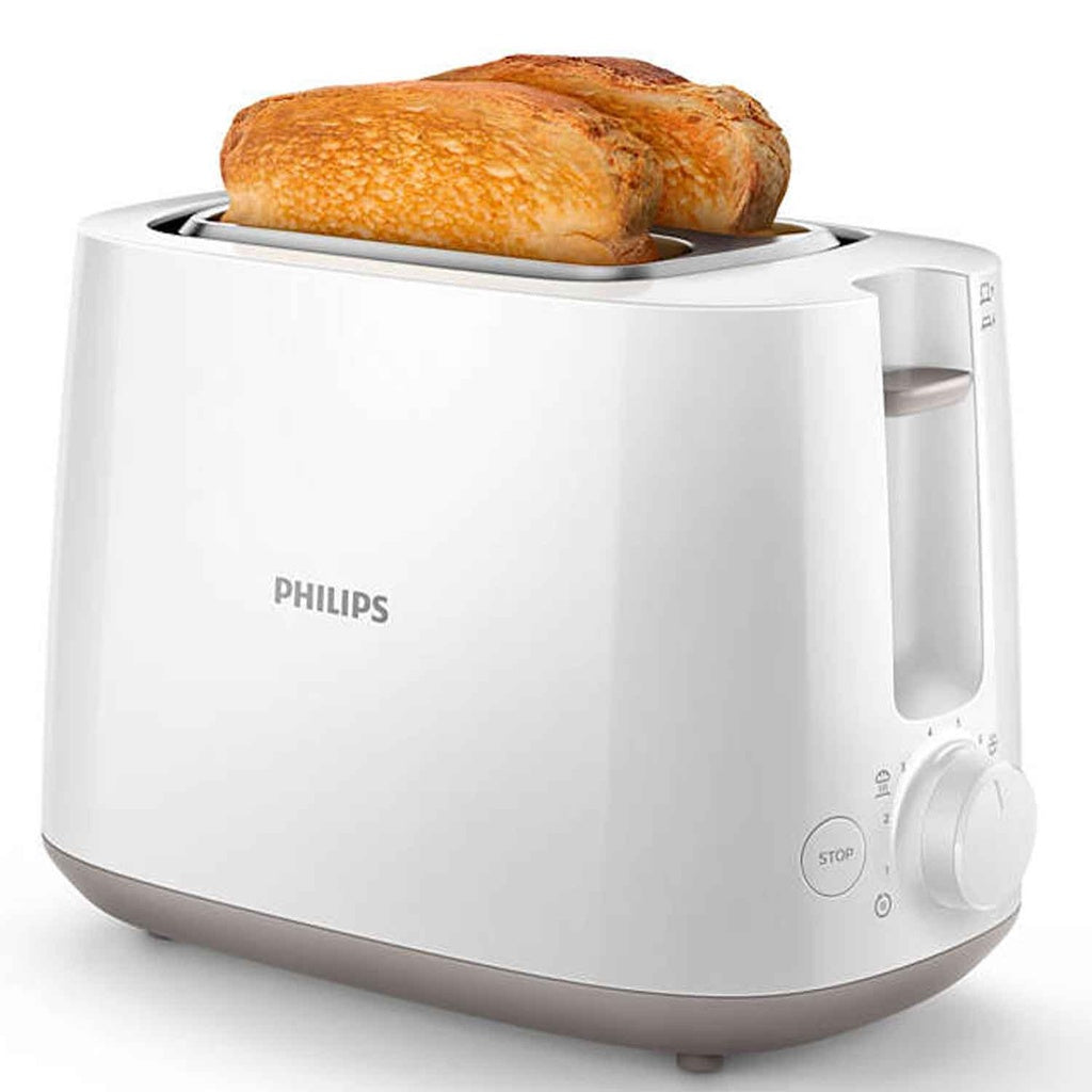 Brödrost HD2581 Vit 2Skivors Philips