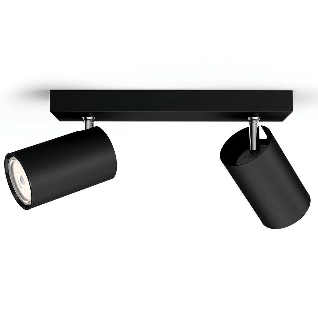 myLiving Kosipo 2 Spot Svart Philips