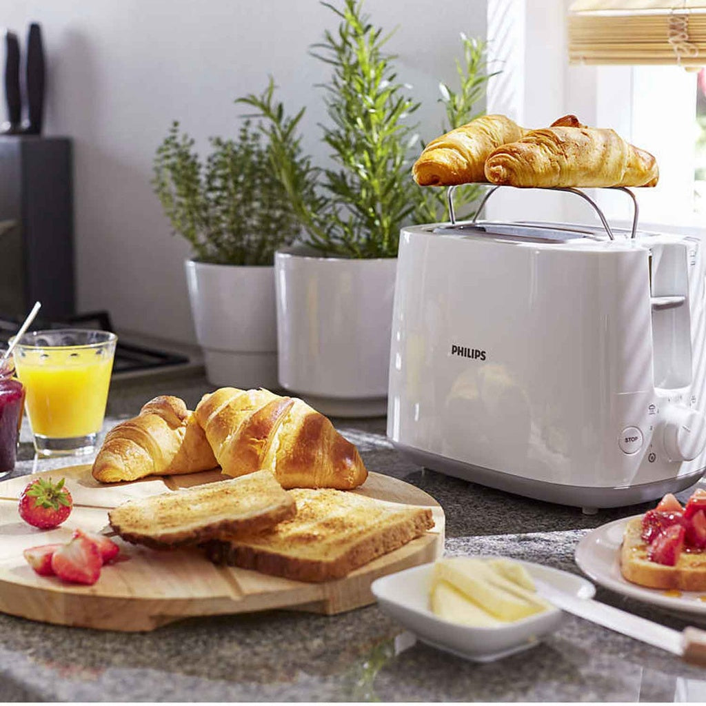 Brödrost HD2581 Vit 2Skivors Philips