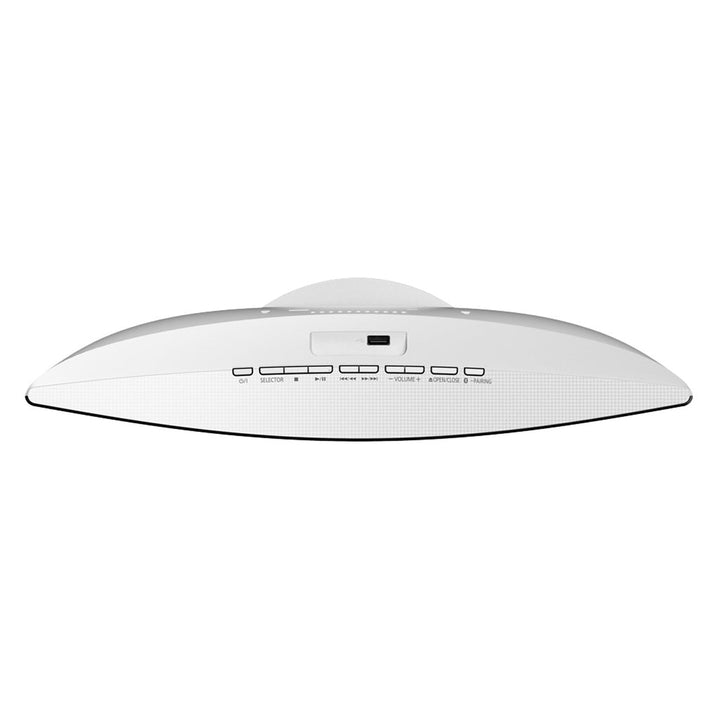 Kompakt vägghängd microstereo vit Panasonic
