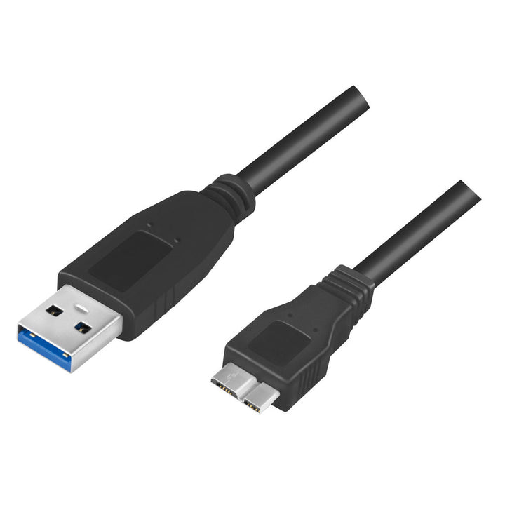 USB3.0 3-port hub + minneskortsläsare LogiLink