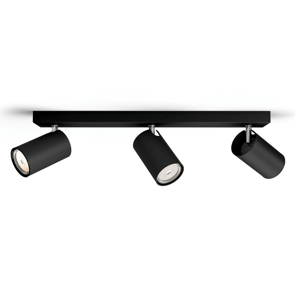myLiving Kosipo 3 Spot Svart Philips